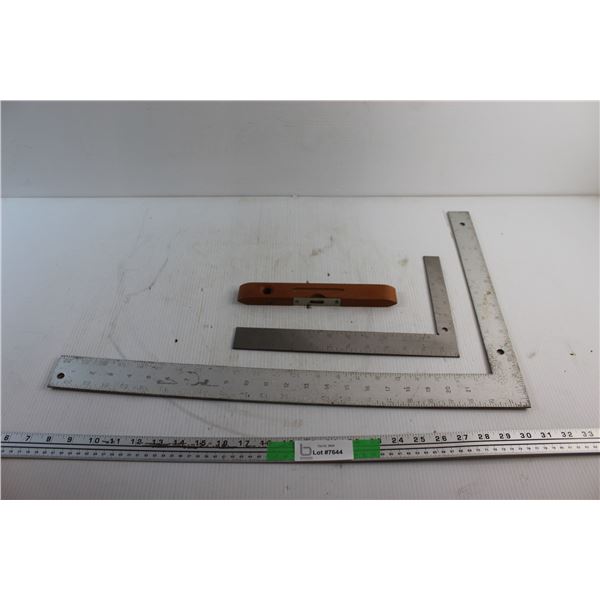 Carpenter's Squares and Level