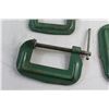Image 8 : (3) C Clamps - Size 3'' & 4''