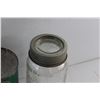 Image 6 : Saskatchewan Honey Tin,. Esso Essolube HDX Plus Motor Oil Can - Sealed and Pickling Jar