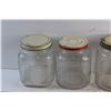 Image 3 : (4) Pickling Jars with (3) Lids