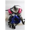 Image 14 : (3) Gas Masks and Air Filters