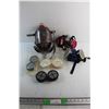 Image 1 : (3) Gas Masks and Air Filters