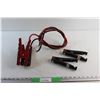 Image 1 : Booster Clamp Cables and (2) Clamps