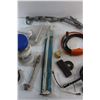Image 4 : C Clamps, Door Spring, Cords, Hooks and Assorted Hardware