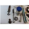 Image 8 : C Clamps, Door Spring, Cords, Hooks and Assorted Hardware