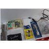 Image 2 : Pruning Shears, Attachment Plugs. Glue Traps for Mice, Brush, Hardware and Assorted Items