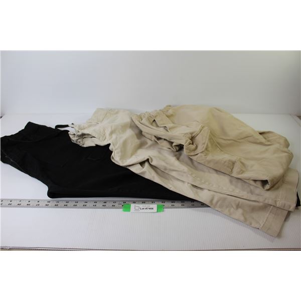 Style Slacks (Size 12) - Denver Hayes Pants (Size 12) - George Elastic Waist & Ankle Pants (Size Med