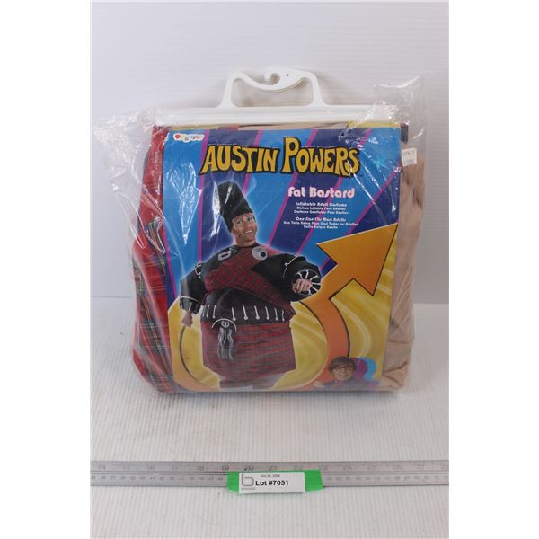 Austin powers Fat Bastard Inflatable Halloween Costume, Fits Most Adults- NIB