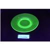 Image 1 : Uranium Glass 8'' Plate