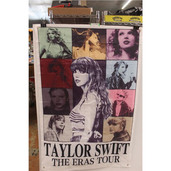 Taylor Swift The Eras Tour Flag/Banner- Not Authenticated, 39.5'' x 59''
