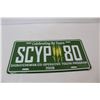 Image 2 : 2008 Saskatchewan Co- operative Youth program License Plate 80 Year Celebration