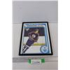 Image 1 : Wayne Gretzky Enlarged Framed PRINT Rookie Card- 9'' x 11.5''