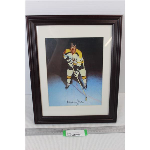 Bobby Orr Framed Picture- PRINT- 12'' x 15''