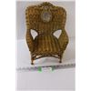 Image 1 : Miniature Wicker Chair