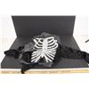 Image 6 : Halloween Lot:  Feather Boas, Skeleton Outfit, Pumpkin Mask, Misc.
