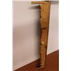 Image 4 : Wood Coat Hanger & Shelve Unit - 46" Long