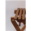 Image 2 : Folding Camping Stool - 15" Tall x 10.5" x 11.5" - 1 Slat Missing