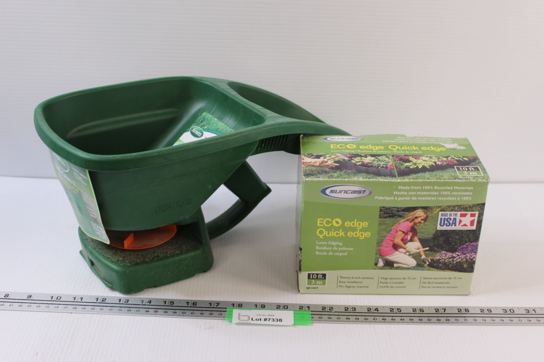 Scott's Handheld Fertilizer/Seed Spreader & Lawn Edging Kit Bodnarus