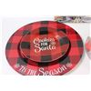 Image 4 : Lot: Woods Heavy Duty Timer (NIB), Disposable Dinner Plates, Xmas Serving Plates
