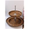 Image 2 : 2-Tier Plastic Dessert Tray, 12.5" Tall - 10 Crafting Calendars (NIB)