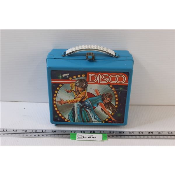 Vintage Aladdin Disco Lunch Kit as is - 8" x 6.5"
