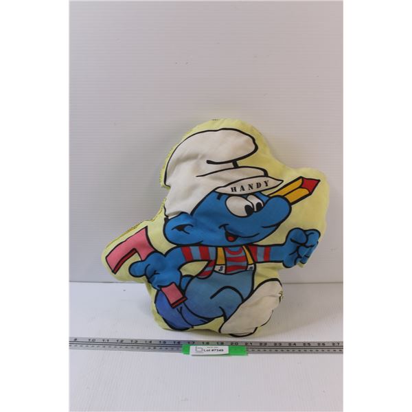 Handy Smurf 14" Pillow