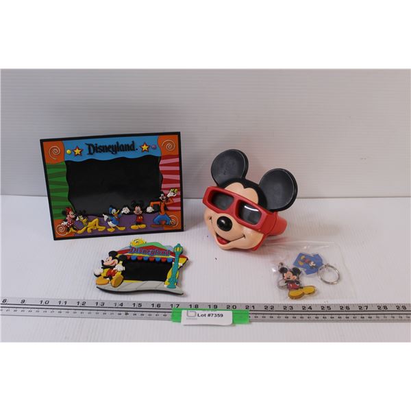 Mickey Mouse Viewfinder, Fridge Magnet, Keychains, Picture Frame