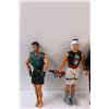 Image 2 : (3) 1998 Hasbro Action Figures 12.5" Tall, (4) 6" Misc.