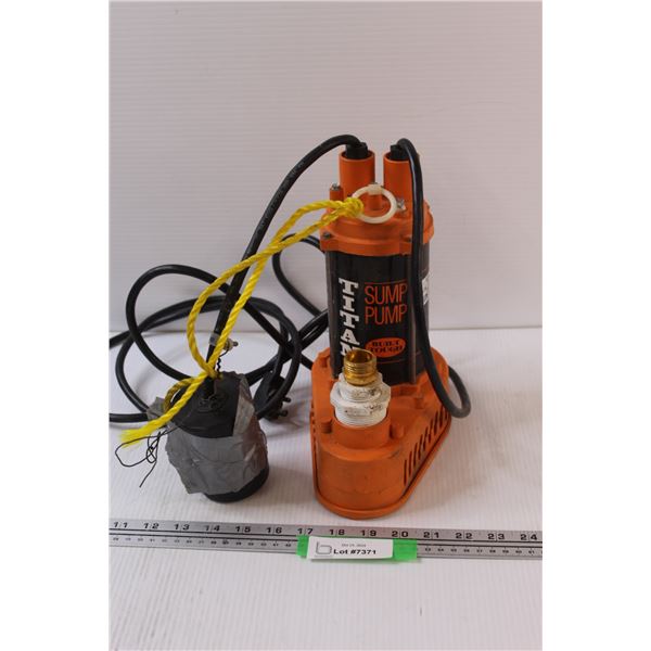 Titan 13 Amp 120VAC Sump Pump - as is