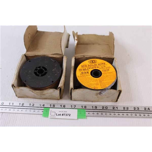 (2) MIG Solid Wire Rolls