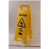 Rubbermaid Foldable "Caution Wet Floor" Sign - 25.5" x 11"