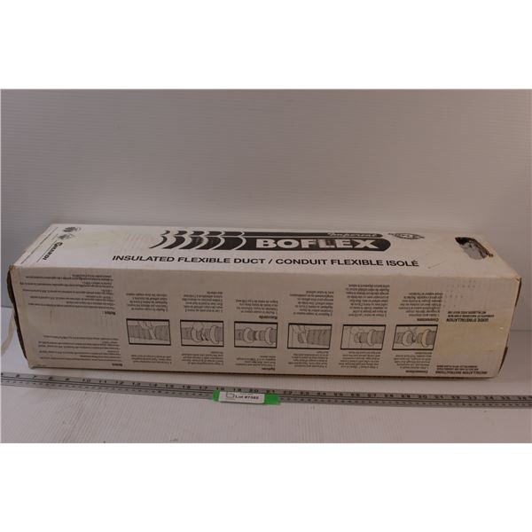 Imperial Boflex Insulated Flexible Duct - 4" x 25' - as is