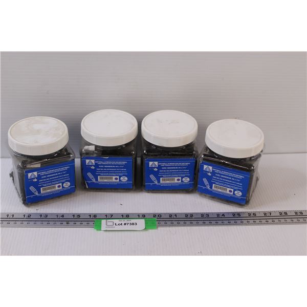 (4) Quality Drywall Screws (#6 x 1.25")