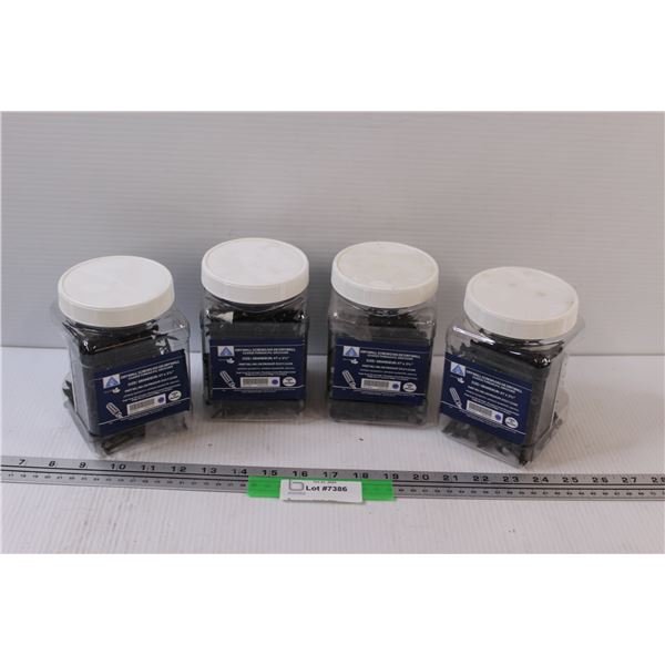 (4) Quality Drywall Screws: #7 x 2.5"