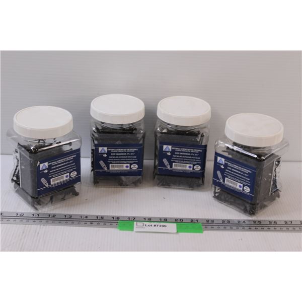(4) Quality Drywall Screws: #7 x 2.5"