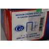Image 2 : * Crisp Air Brand 16 Gauge Staples in Box - 2" x 7/16" - NIB, Sealed