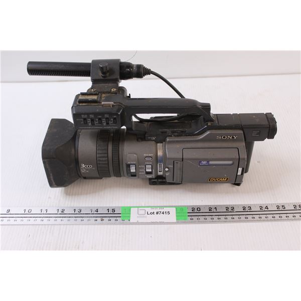 Sony DV Cam Video Camera - As is, Some Wear
