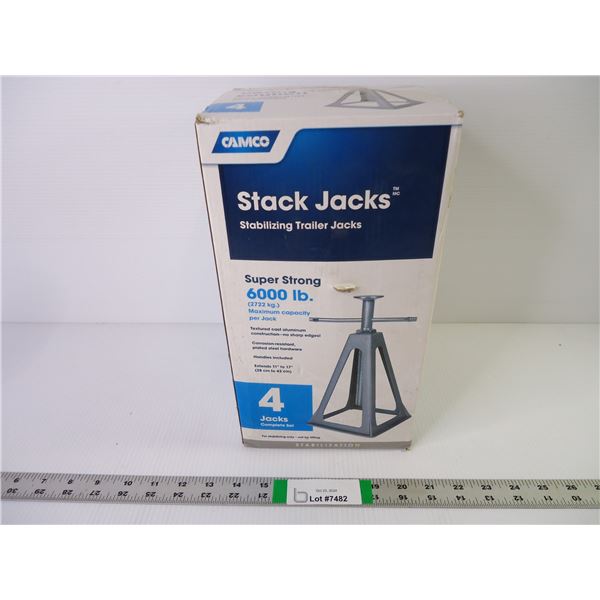 Set of (4) Stabilizing Trailer Jacks-looks to be unused