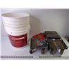 Image 1 : (4) Snowmobile Dollies and (2) Plastic Pails