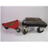 Image 3 : (4) Snowmobile Dollies and (2) Plastic Pails