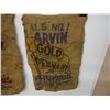 Image 2 : (3) Vintage Burlap Sacks