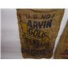 Image 4 : (3) Vintage Burlap Sacks