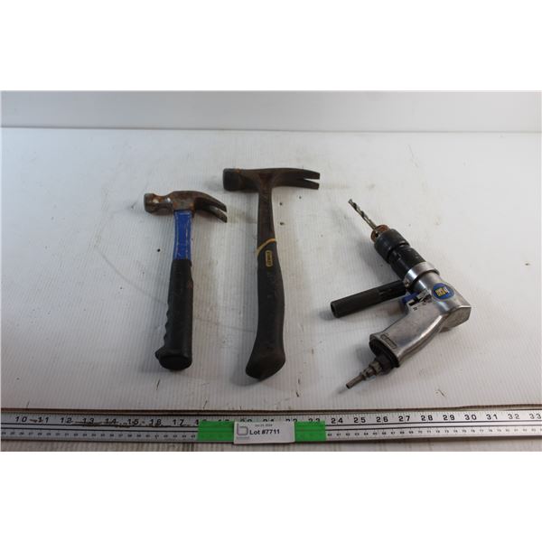 Power Fist & Stanley Hammers and Power Fist Air Drill - As Is