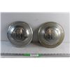 Image 1 : (2) Vintage International Harvester Hubcaps