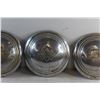 Image 3 : (3) Vintage International Harvester Hubcaps