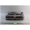 Image 1 : (2) Vintage Chrome Ford Valve Covers