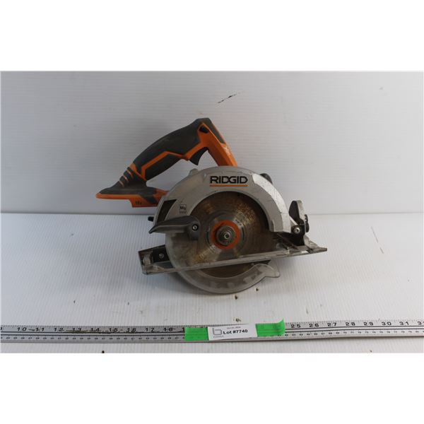 Ridgid Cordless Circular Saw - As Is, No Battery