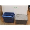 Image 1 : * Plastic Container and a Tote
