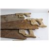 Image 4 : (4) Vintage Hand Saws - As Is