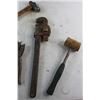 Image 5 : Hammer, Adjustable Wrench, Hole Punch, Pipe Cutter, Chain Braker and Rubber Hammer